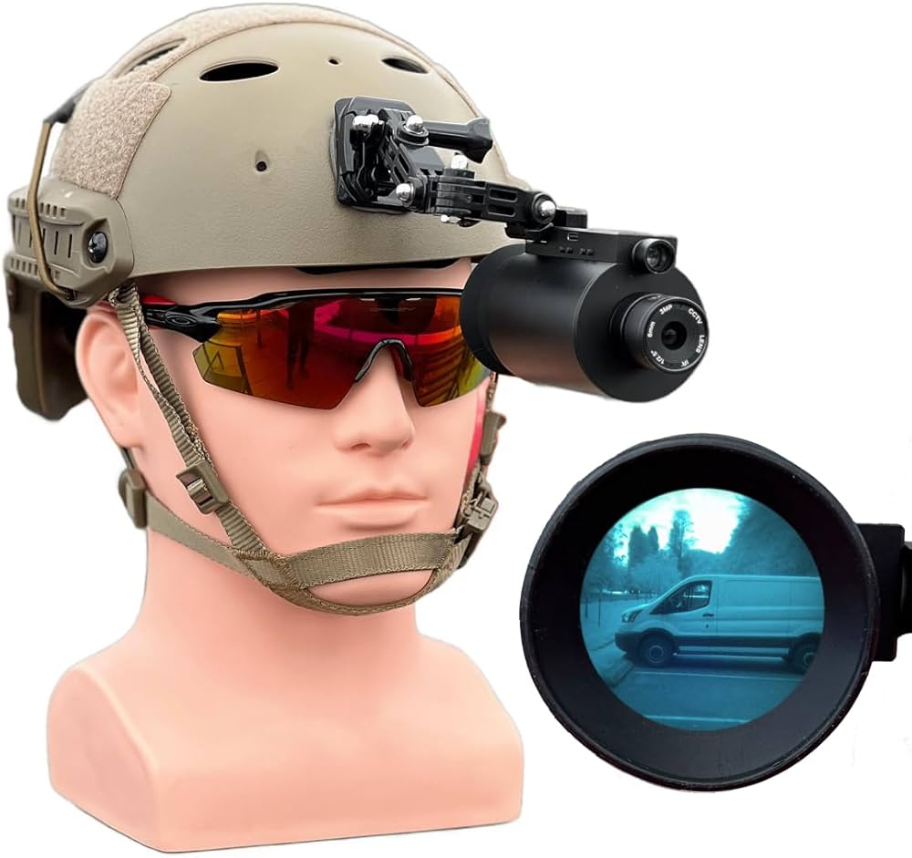 Amazon | IRIS NVG 単眼鏡 940nm 赤外線 FPV 1倍ズーム ヘッドマウント