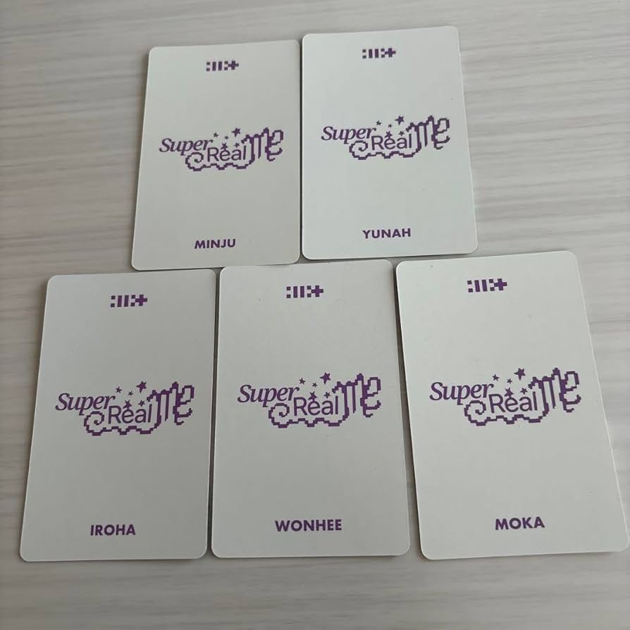 Amazon.co.jp: ILLIT アイリット weverse japan 特典 5枚セット