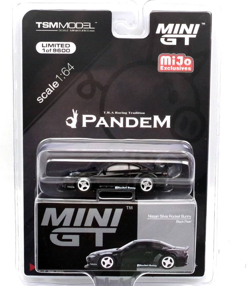 Amazon | MINI GT 1:64スケール MiJo 限定 ニッサン・シルビア(S15