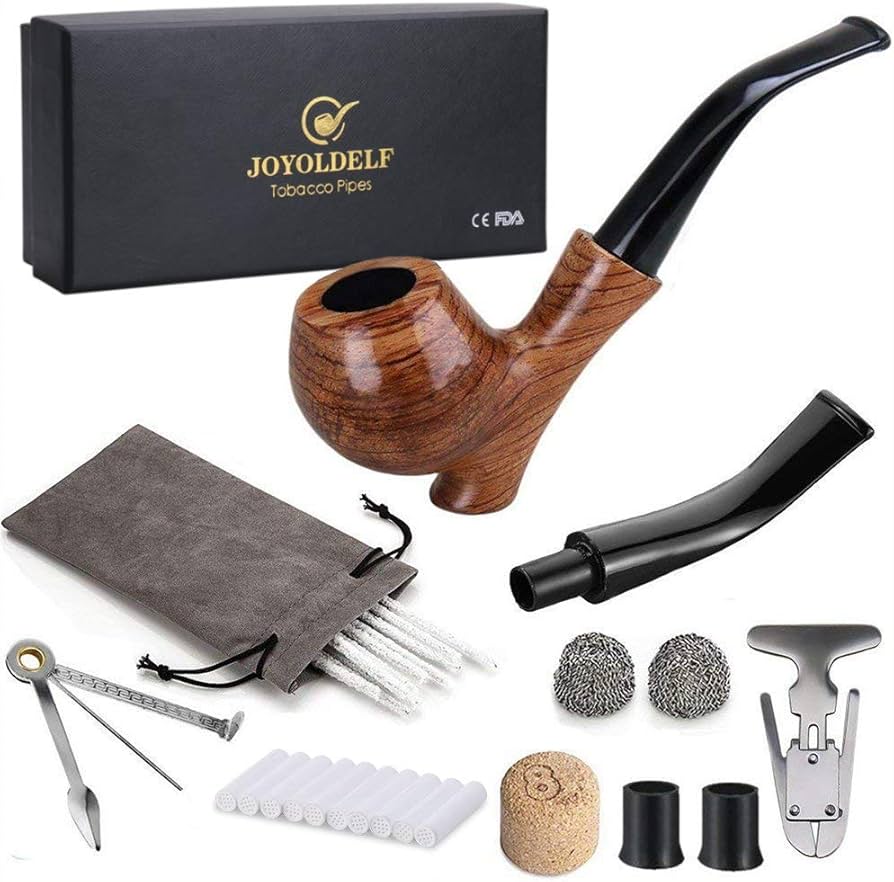 Amazon | Joyoldelf 喫煙パイプ 喫煙具セット タバコパイプ 煙管
