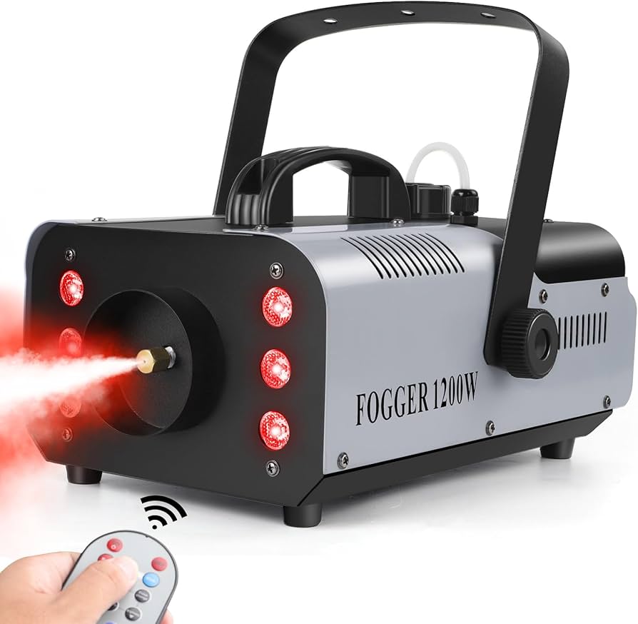 Amazon.co.jp: HOLDLAMP 1200W スモークマシン フォグマシン 6000CFM