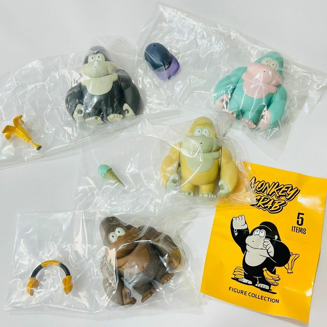 Amazon | 4種セット モンキークラブ フィギュアコレクション ガチャ