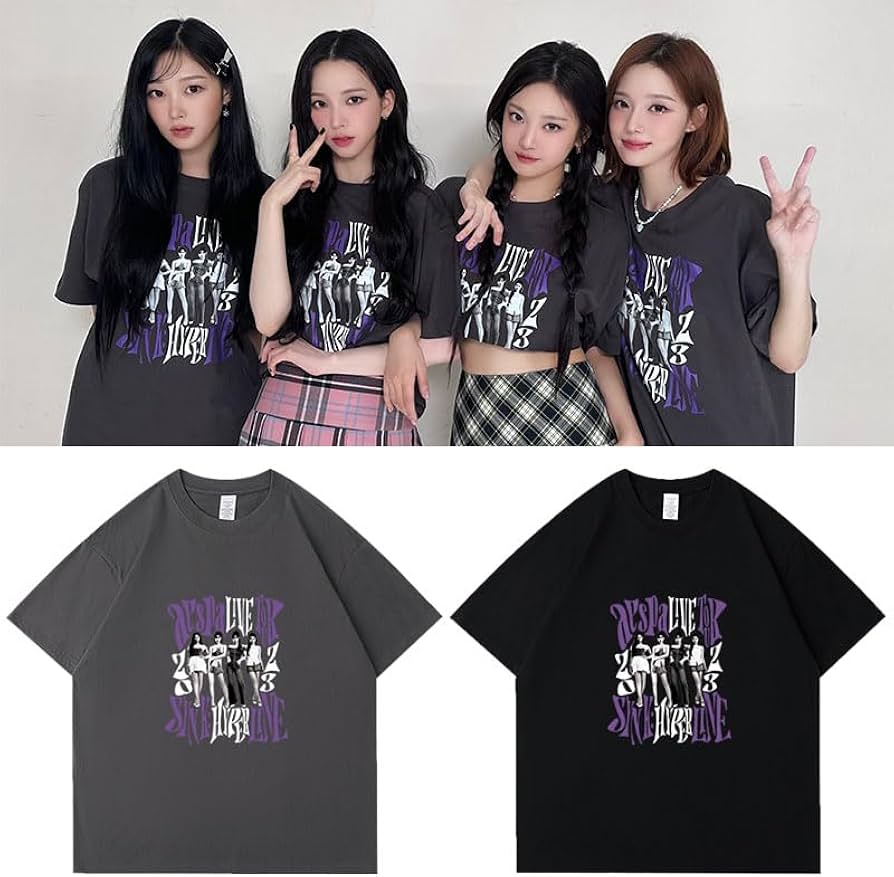 Amazon.co.jp: AESPA グッズ ツアー Tシャツ SYNK Hyper Line エスパ