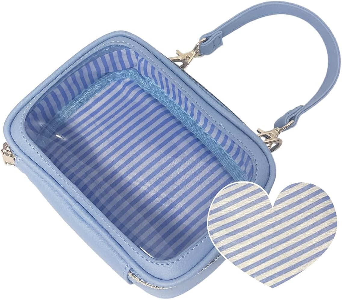 Amazon | 2WAYぬいぐるみポーチ (サックス) | zakkamart | ポーチ