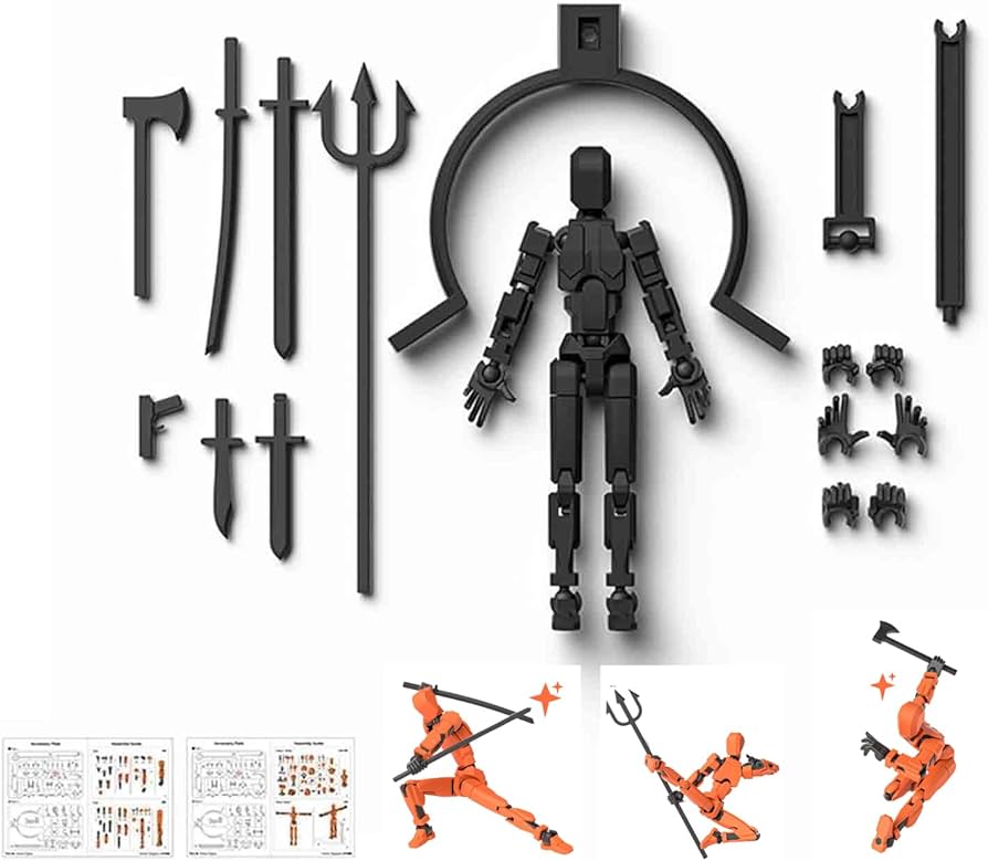 Amazon | ダミー 13 磁気アクションフィギュアセット、2025年新