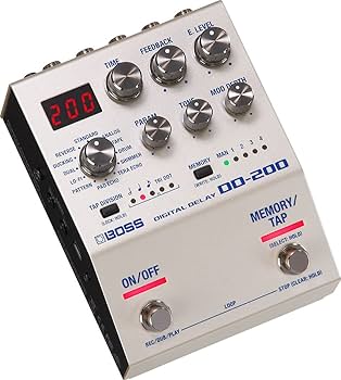 Amazon.com: Boss DD-200 Digital Delay Bundle with Gearlux Power