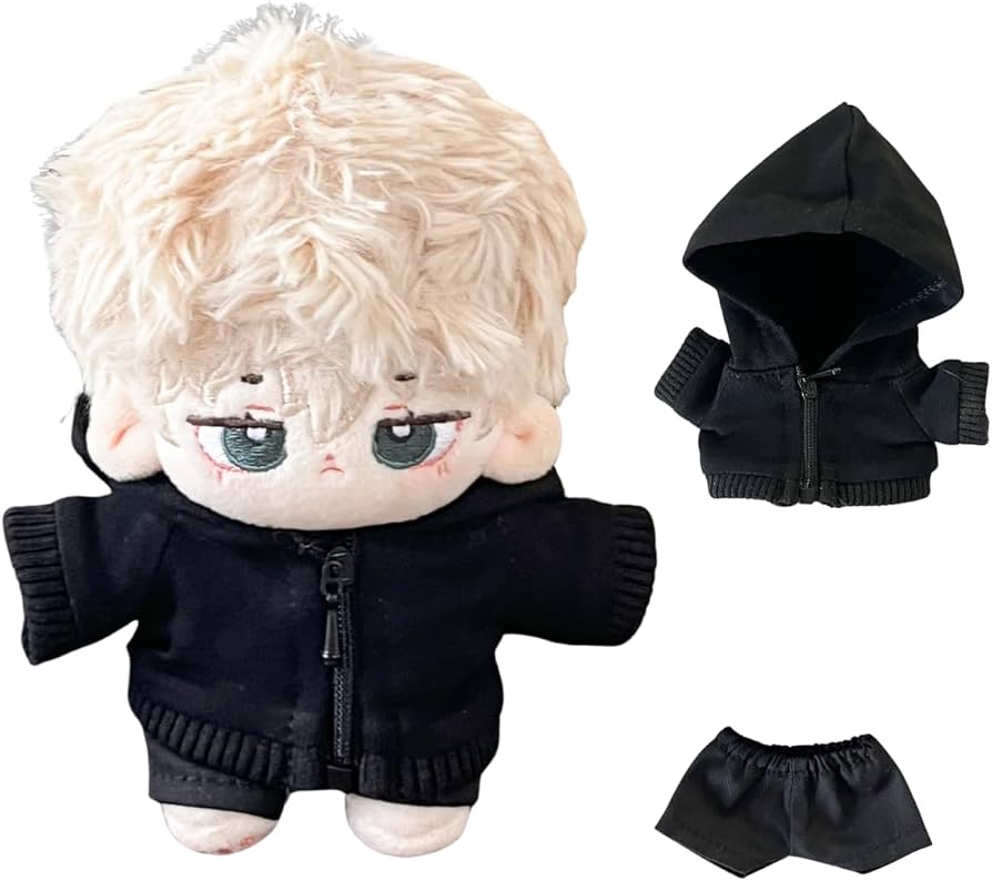 Amazon.co.jp: Lemonnui 10cm ぬいぐるみ ぬい服 着せ替え 定番 綿人形