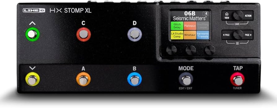 Amazon | Line 6 HX Stomp XL、ブラック | アコースティックギター