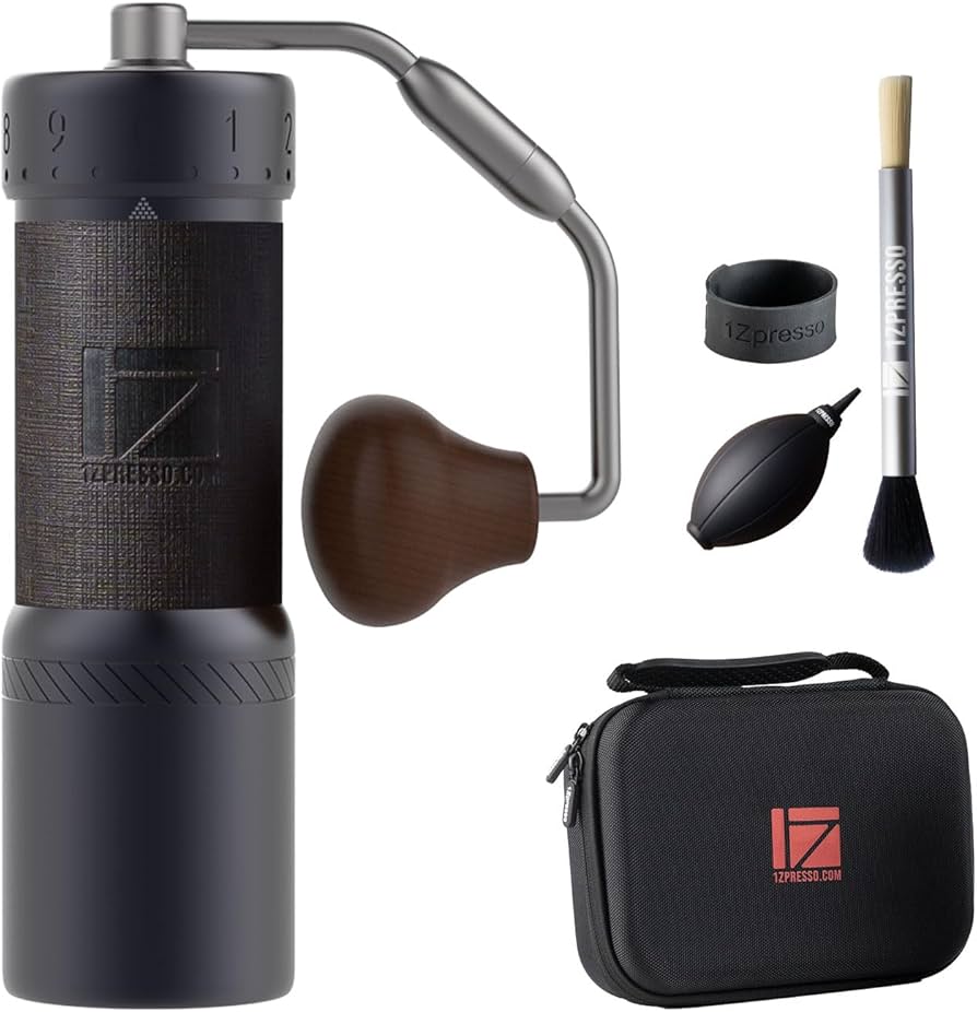 Amazon.com: 1Zpresso J-Ultra Manual Coffee Grinder Iron Gray