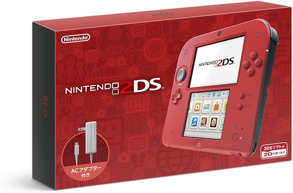 Amazon | ニンテンドー2DS レッド | ゲーム機本体