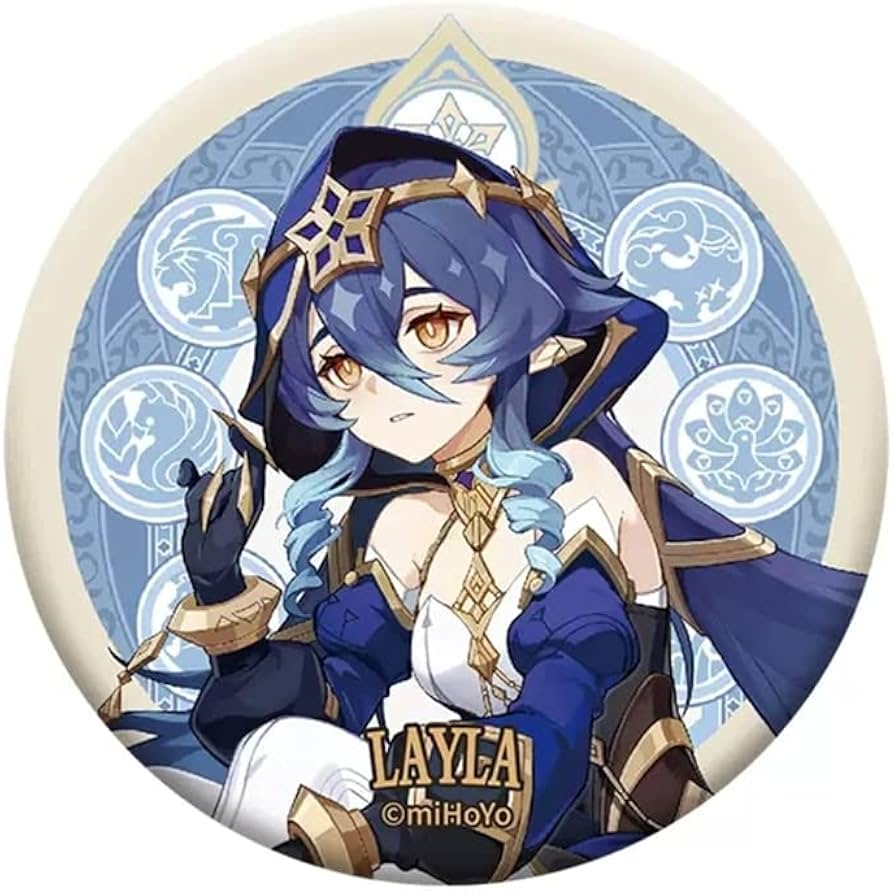 Amazon.co.jp: 原神（げんしん）スメールシリーズ Layla レイラ バッジ