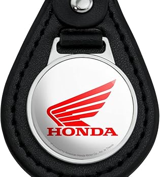 Amazon.com: GRAPHICS & MORE Black Leather Honda Powersports Logo