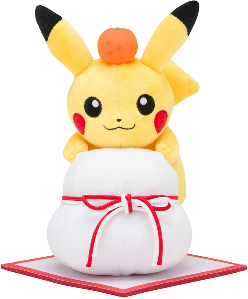 Amazon.co.jp: Pokemon Center Original Plush Pikachu and Kagami