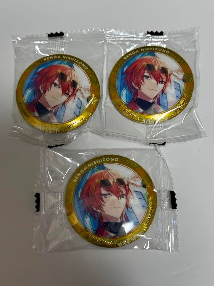 エイトリ 18TRIP 缶バッジ ver8 練牙 30点 エイトリ 西園 練牙 キャラ