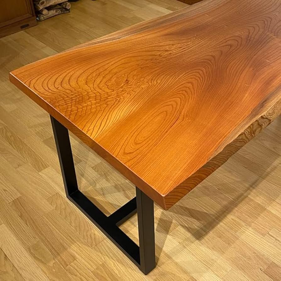 Amazon｜ウッドギャラリー樹 けやき 欅 ケヤキ 一枚板 ダイニング