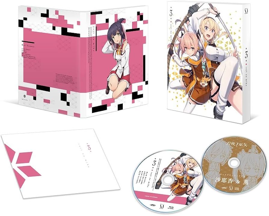 Amazon.co.jp: 刀使ノ巫女 第3巻 [Blu-ray] : 本渡楓, 大西沙織, 和氣