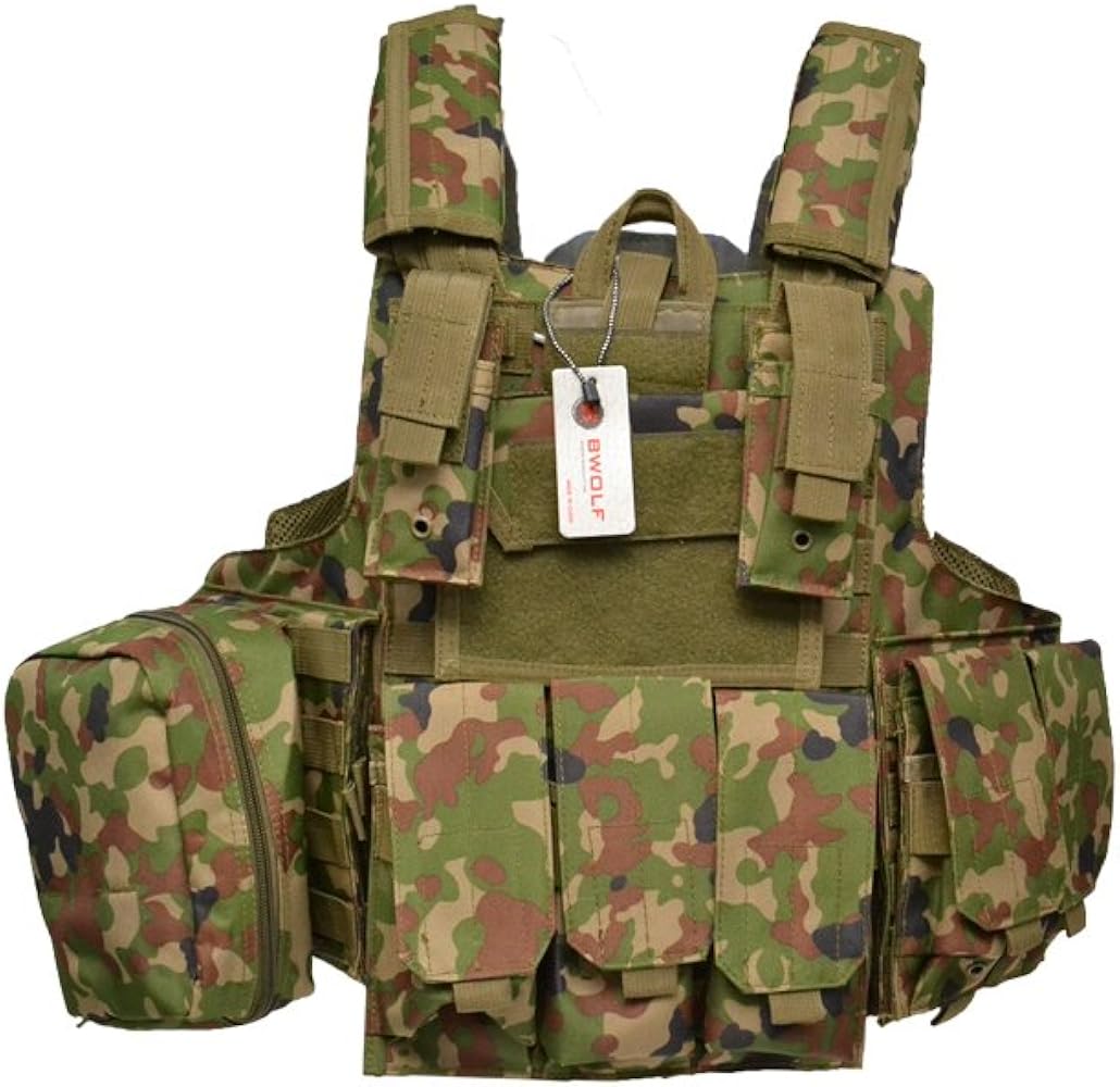 Amazon.co.jp: BWOLF製 VT047 700D プレートキャリア タクティカル