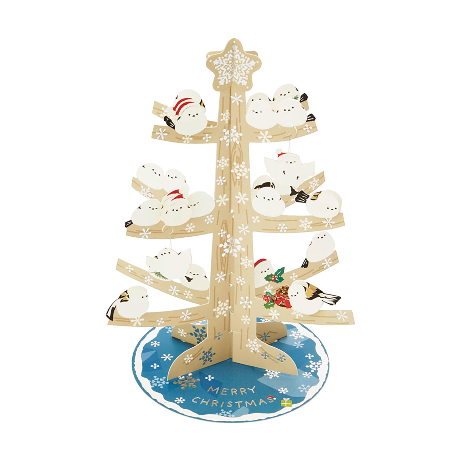 Amazon.co.jp: サンリオ(SANRIO) クリスマスカード シマエナガツリー