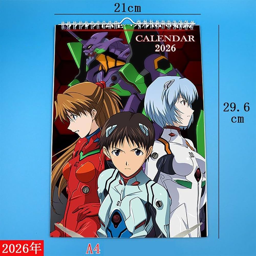 Amazon | 新世紀エヴァンゲリオン 壁掛けカレンダー 2026年