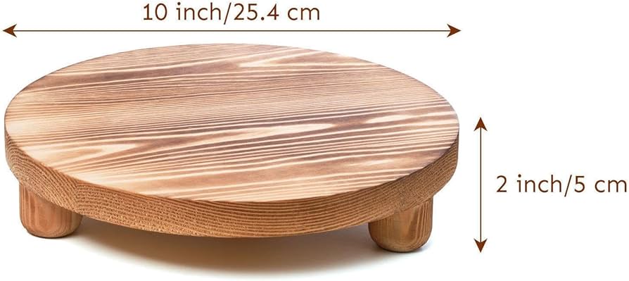 Amazon｜丸型木製ディスプレイスタンド | 丸型木製台座スタンド | 木製