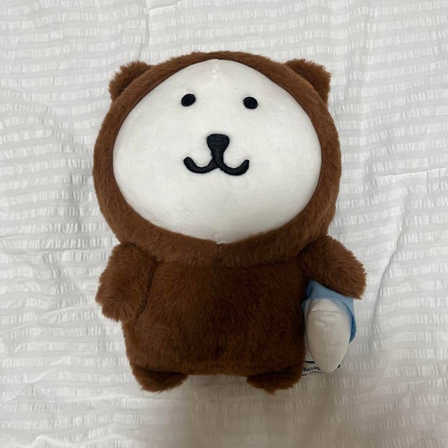 Amazon.co.jp: 韓国限定 ナガノのくま 自分ツッコミくま 冬眠中