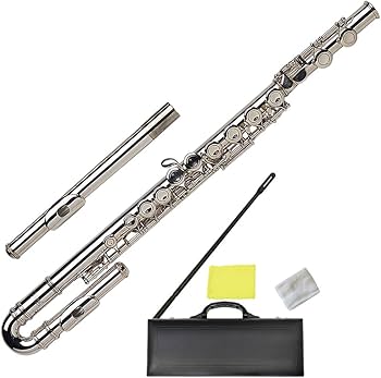 Amazon | Kaerntner ケルントナー フルート KFLU-35/SV (U字頭部管付