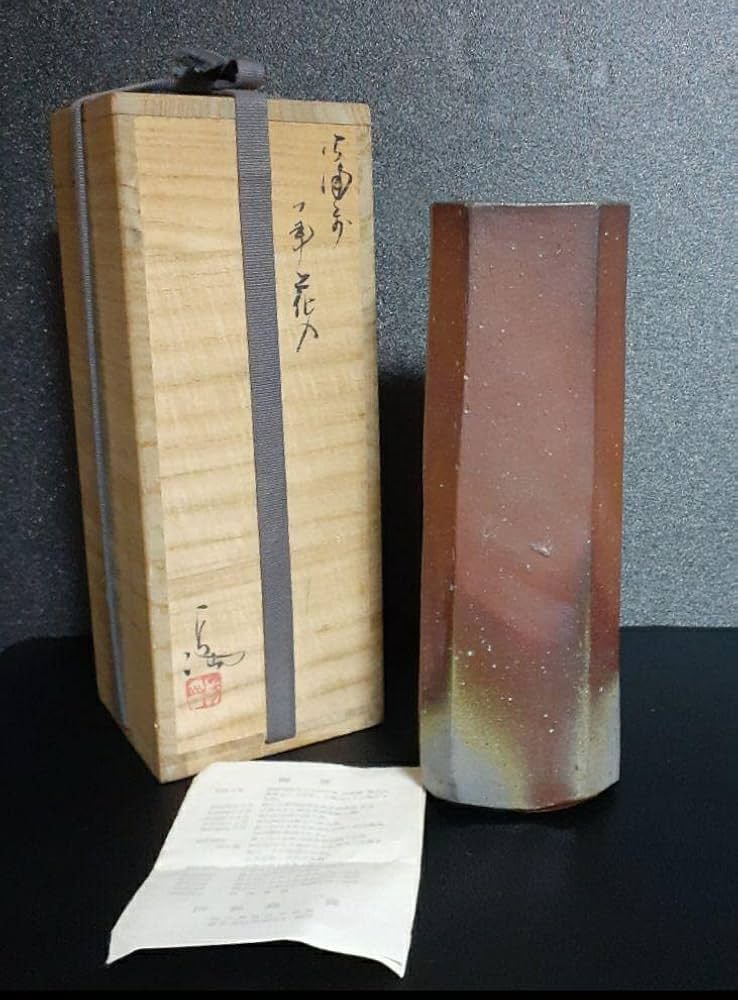 切口一輪ざし／上野力男作／会津本郷焼 Amazon.co.jp: 切口一輪ざし