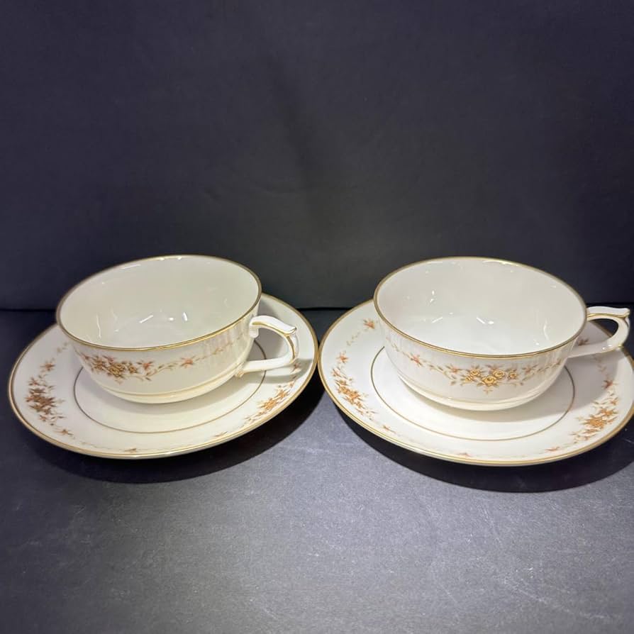 Amazon | Noritake カップ&ソーサー オールドノリタケアイボリー