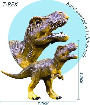 Amazon.co.jp: OuMuaMua リアルな恐竜フィギュア おもちゃ - 7インチの