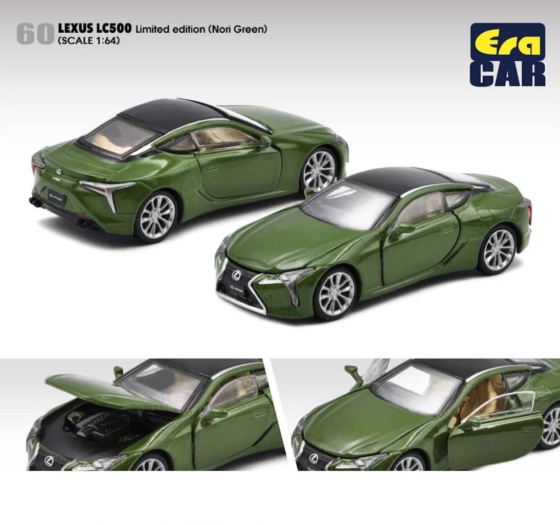 Amazon | エラカー 1/64 レクサス LC500 ノリグリーン 限定 Era Car