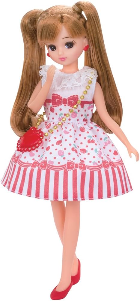 Amazon.co.jp: リカちゃん ドレス LW-03 チェリーベリー : おもちゃ