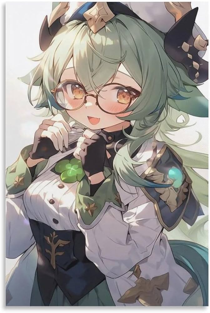 Amazon.co.jp: 原神「スクロース」トポスター 印刷 ポスター