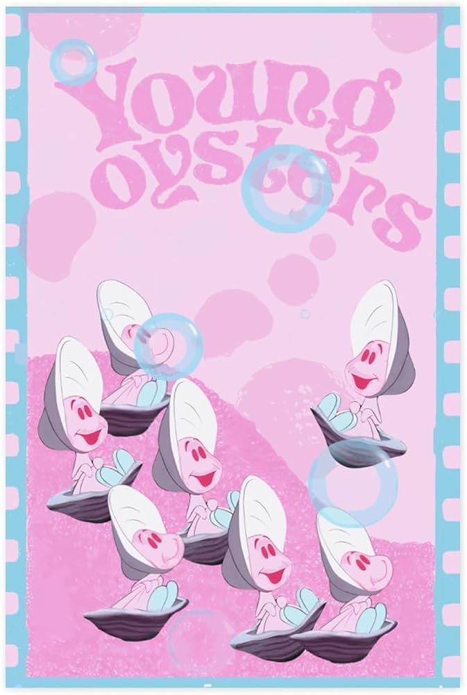 Amazon.co.jp: 不思議の国のアリス ヤングオイスター ポスター 絵画