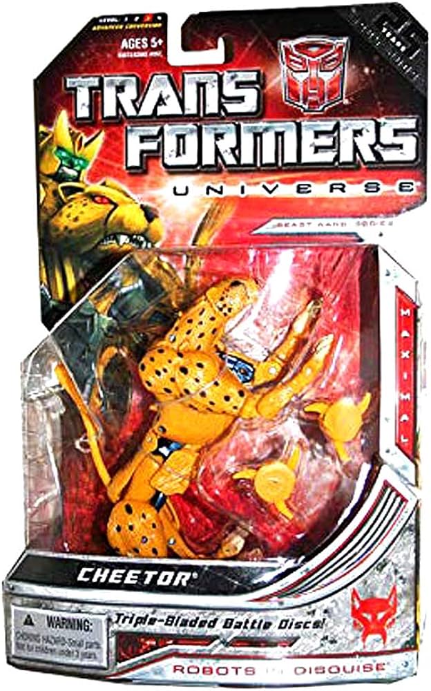 Amazon.com: Transformers Universe Deluxe Figure Maximal Cheetor