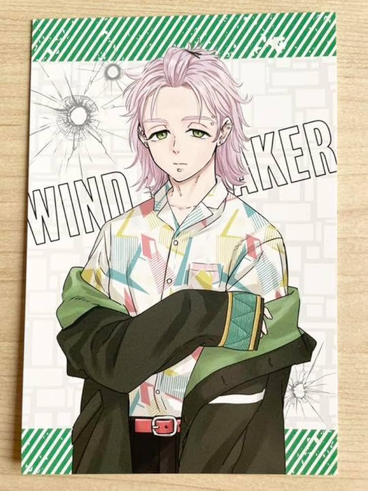 Amazon | WIND BREAKER ウィンブレ 桐生 三輝 ポストカード 池袋 き