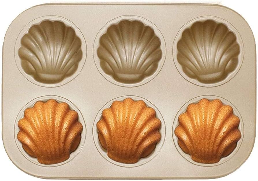 Amazon.co.jp: マドレーヌ 型 ホタテ 貝型 マフィン型 コキール ホタテ