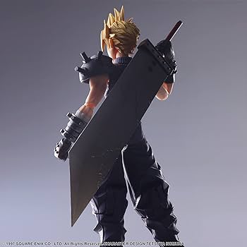 Amazon.com: Final Fantasy VII Bling Arts Cloud Strife PVC Pre