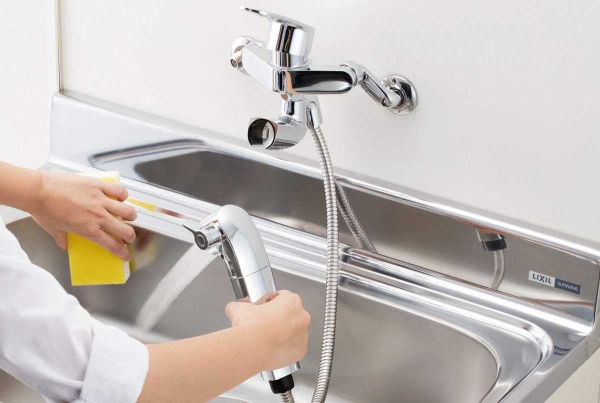 Amazon.co.jp: LIXIL(リクシル) INAX キッチン用 壁付浄水器内蔵