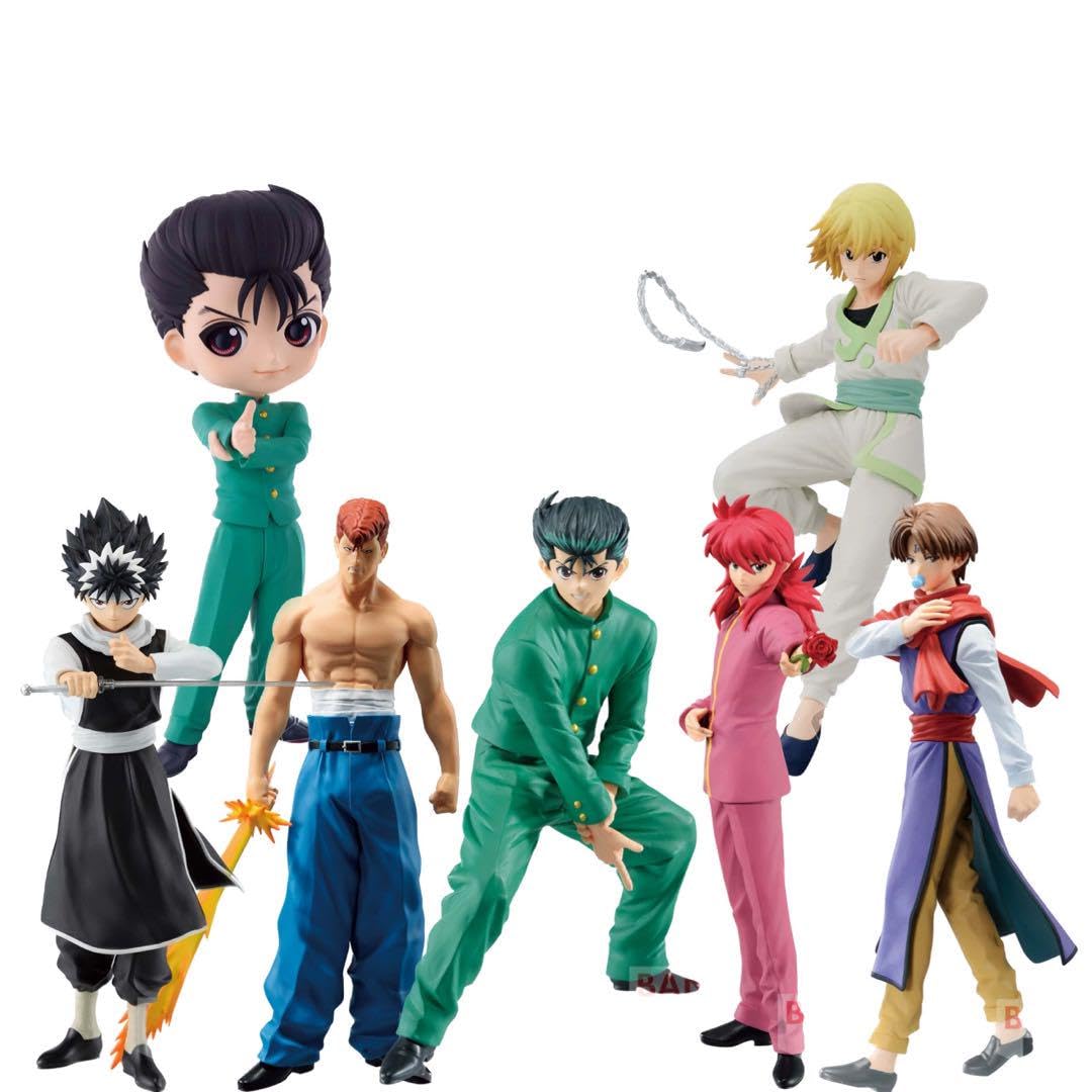Amazon.co.jp: 幽遊白書 ハンターハンター フィギュア 7点セット