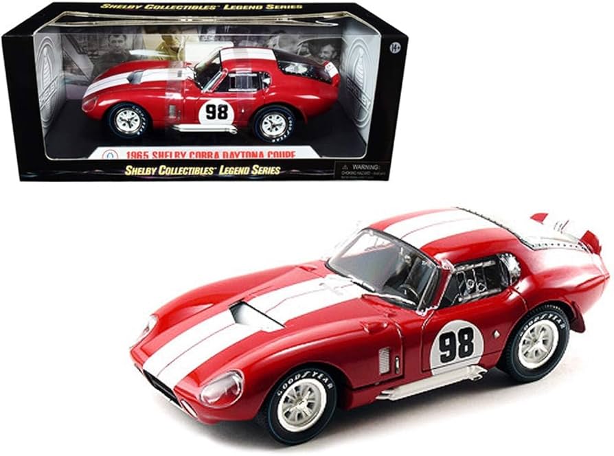 Amazon.com: Shelby Collectibles 1965 Shelby Cobra Daytona Coupe