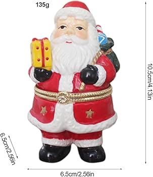 Amazon.co.jp: サンタクロースデコボックス クリスマス像