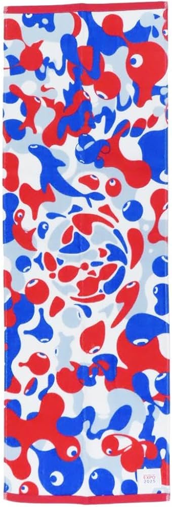 Amazon.co.jp: ミャクミャク[レジャータオル]2025 大阪 関西万博
