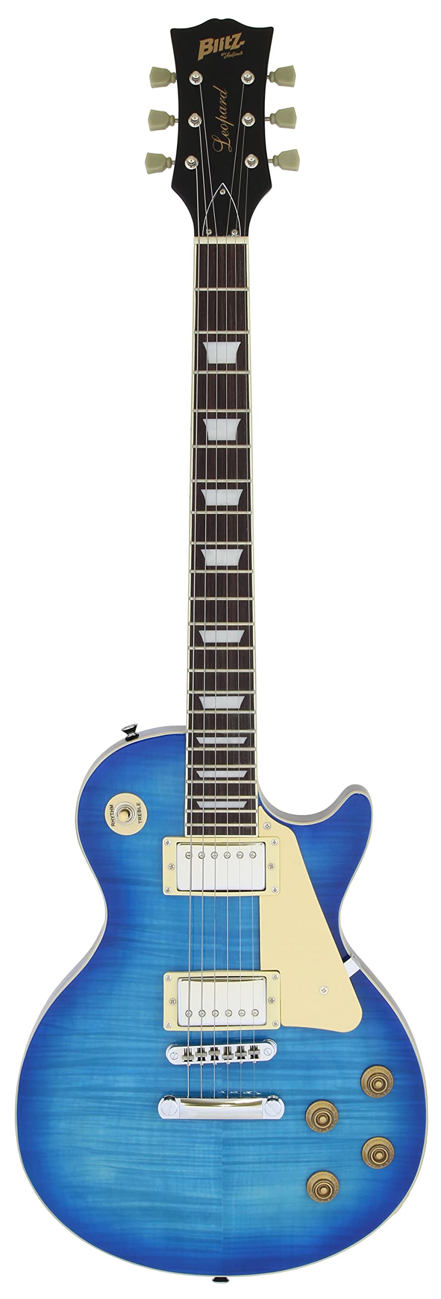 Amazon | BLITZbyARIA ブリッツ エレキギター BLP-450 SBL ケース付属