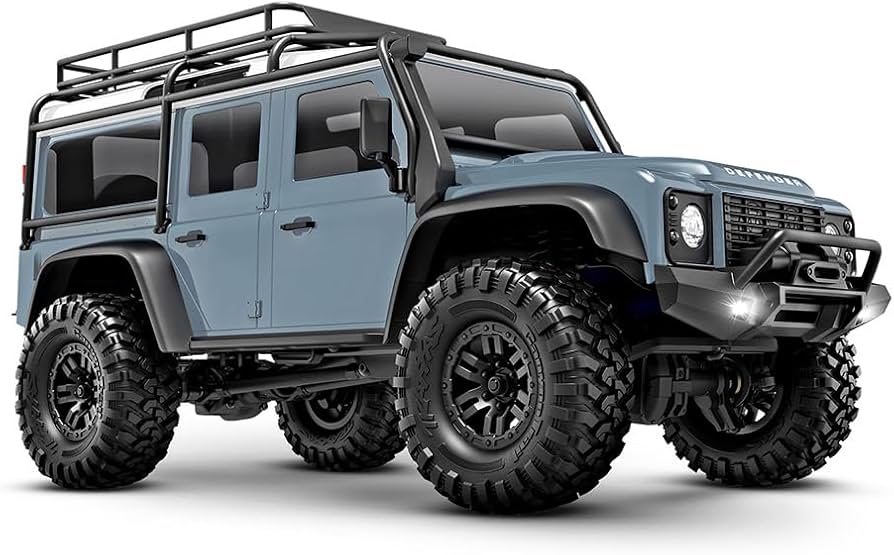 Amazon.co.jp: 【RCTRAIL】トラクサス 1/18 TRX4M ディフェンダー