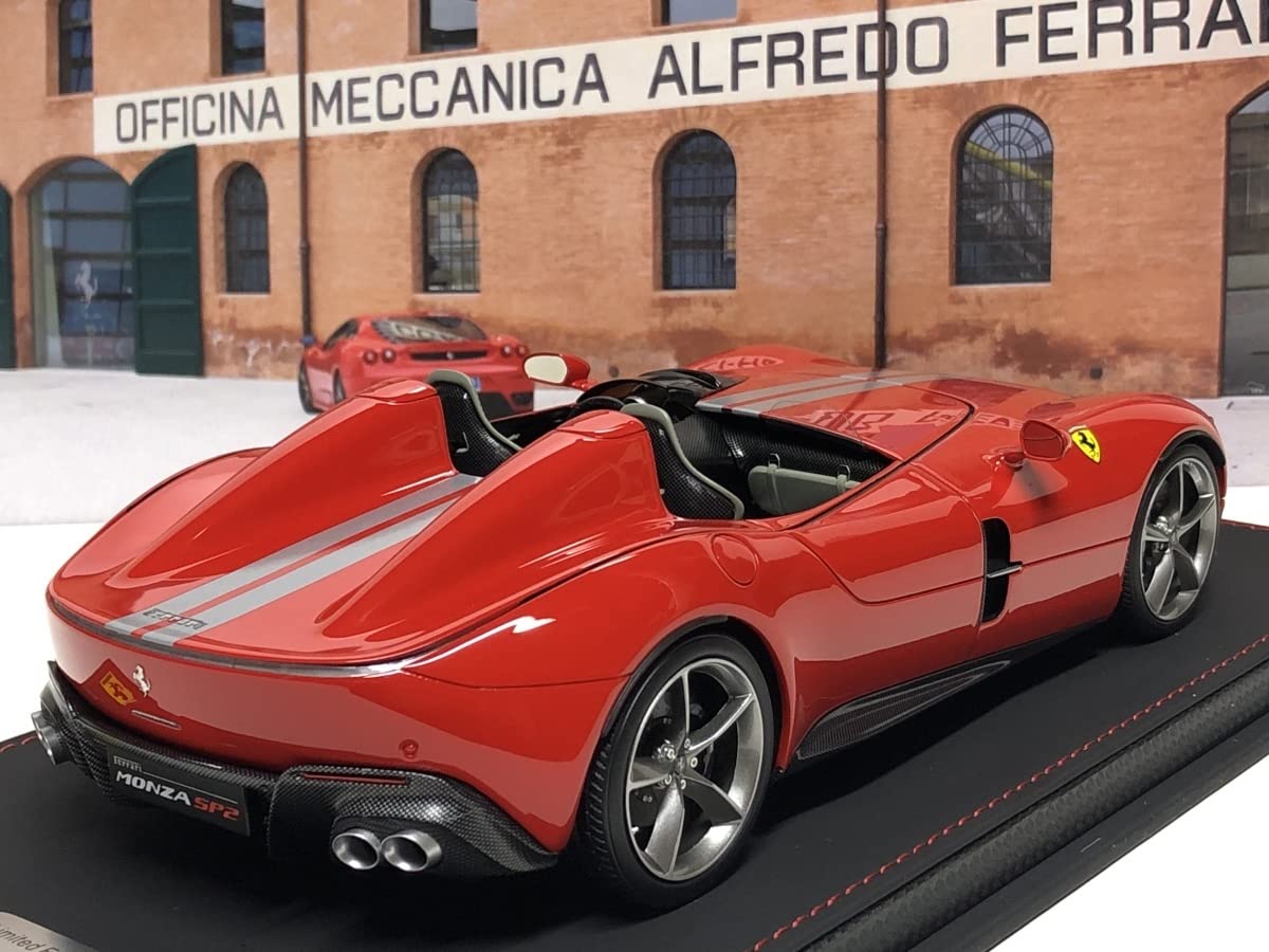 Amazon | BBR 1/18 Ferrari MONZA SP2 Rosso corsa フェラーリ