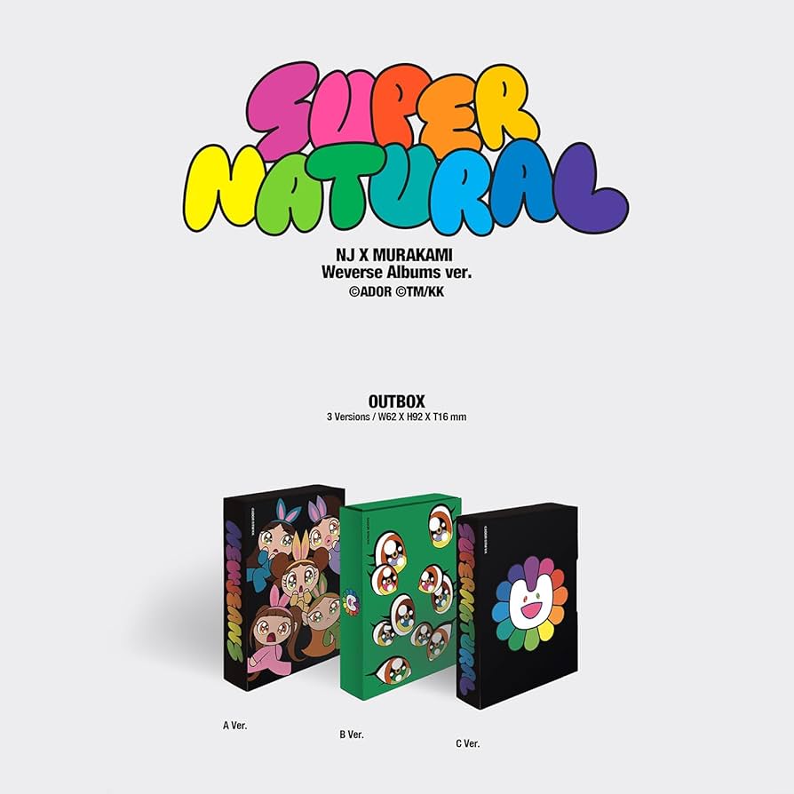 Amazon.com: HYBE Ent. NewJeans - [Supernatural] (Weverse Albums