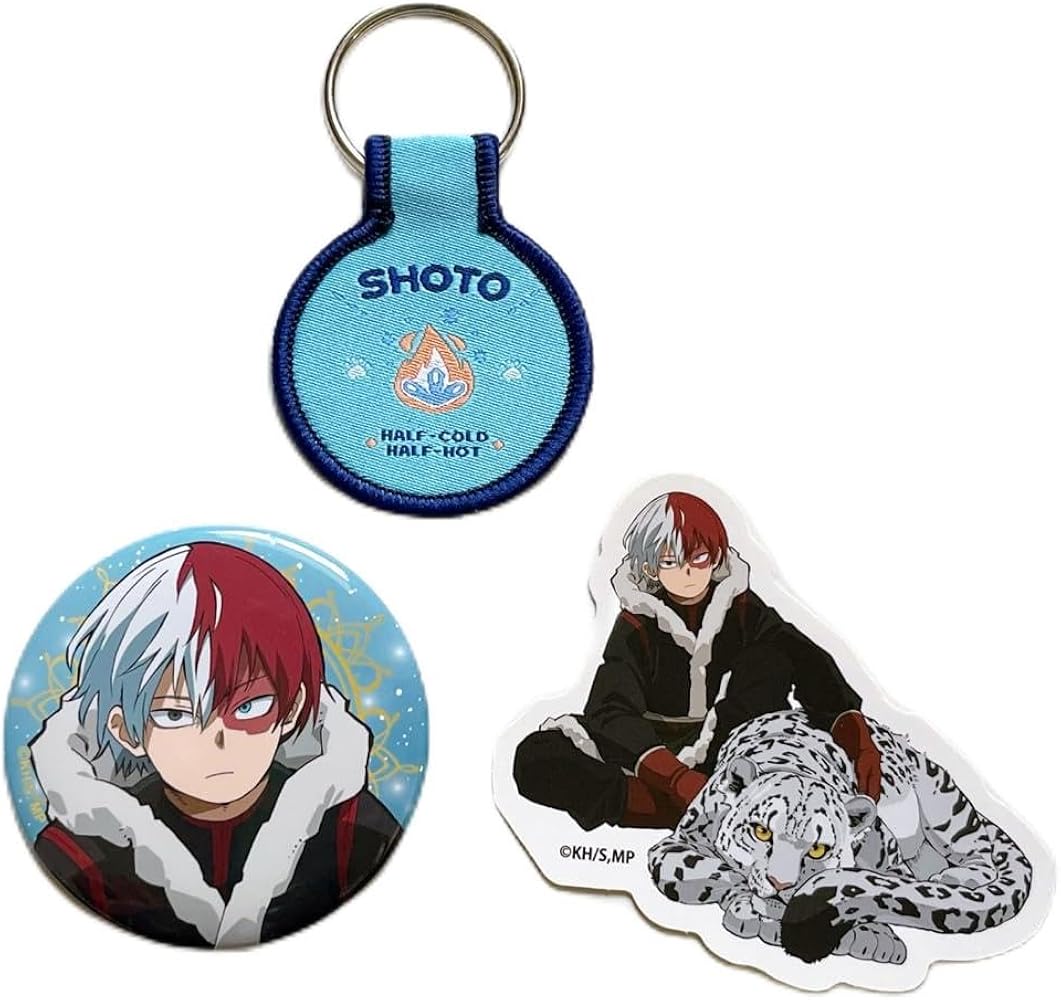 Amazon.co.jp: 轟焦凍 十傑 TOHO 缶バッジ ステッカー 刺繍