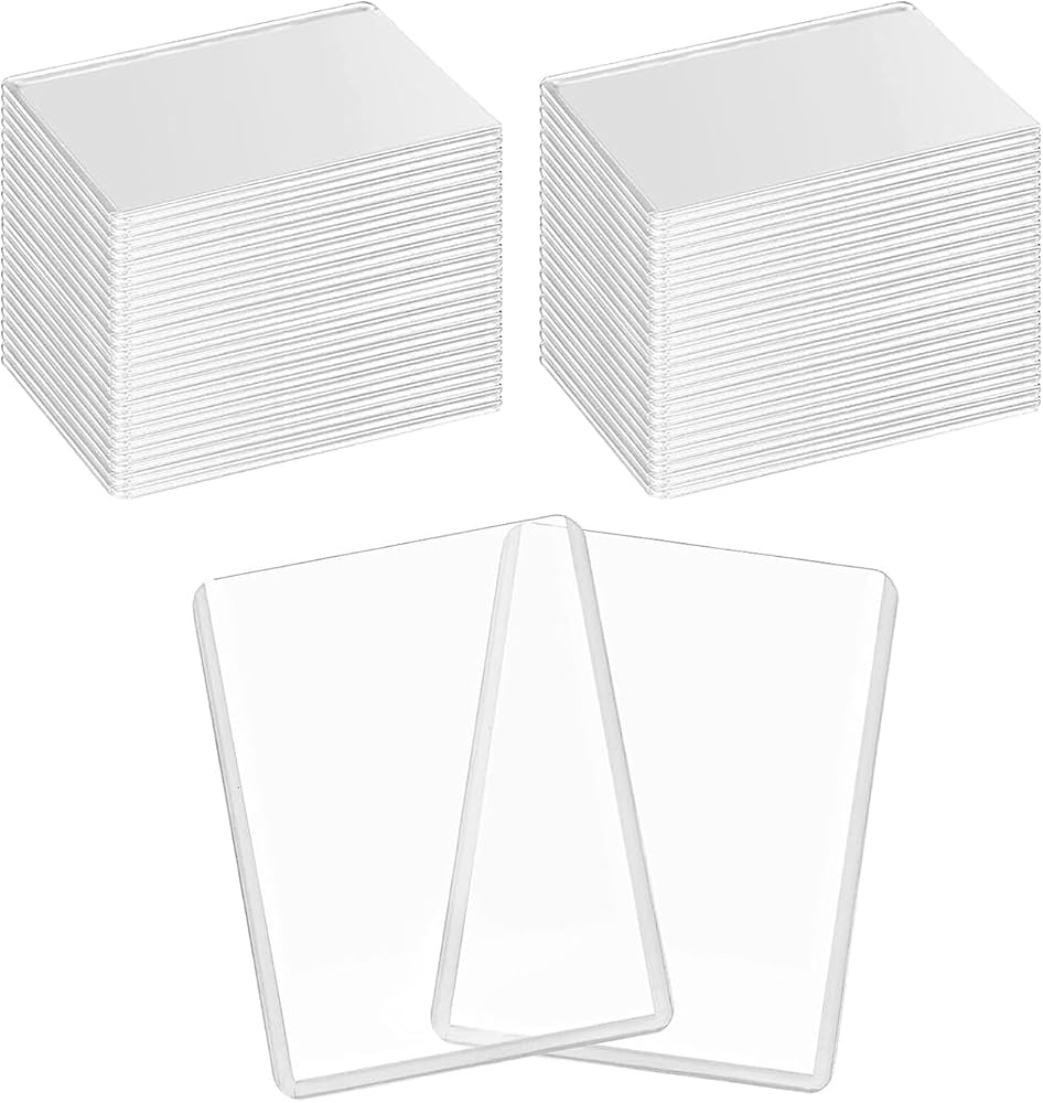 Amazon.co.jp: トップローダー 【60枚セット】カードホルダー トレカ用