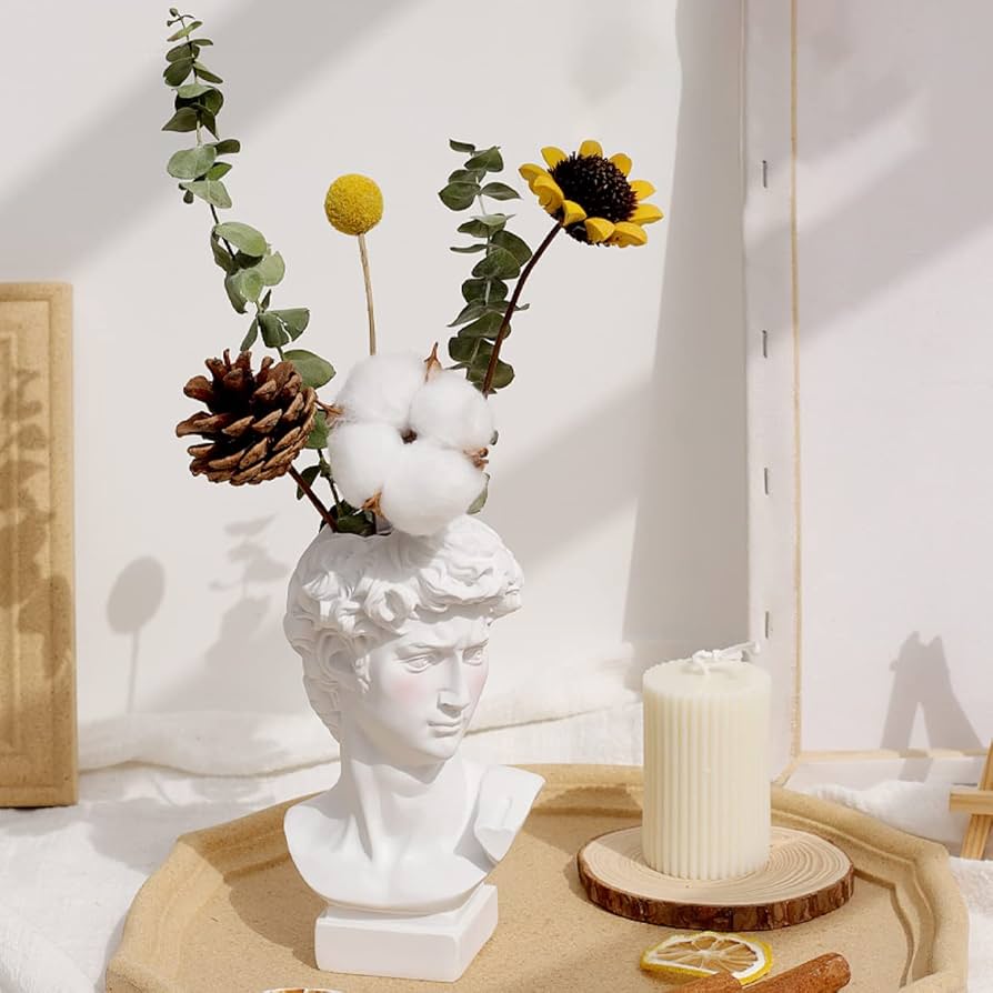 Amazon.co.jp: 花瓶 セラミック雑貨 現代彫刻アート フラワーベース