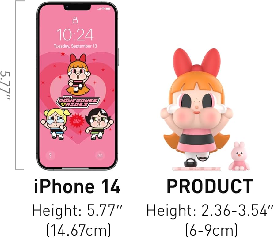 Amazon.co.jp: POP MART(ポップマート) Crybaby x Powerpuff ガールズ